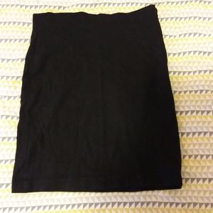 Black Ann Taylor Midi Skirt